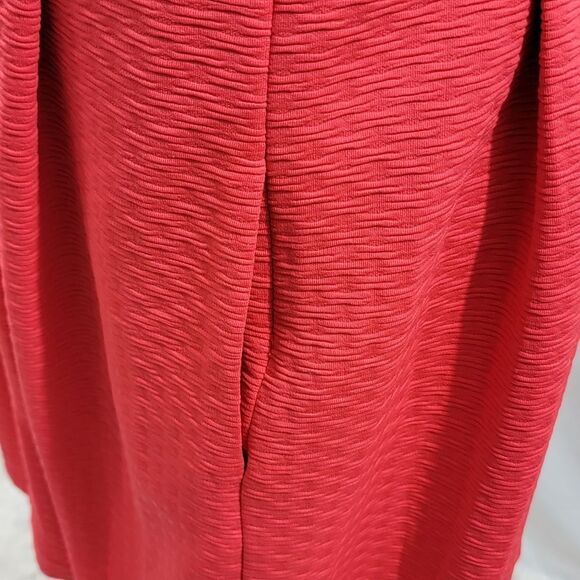 Jessica Simpson Orange Cutout Textured Dress Size 14. #164 - Picture 7 of 10